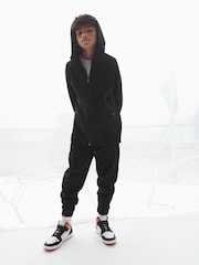 New Black Tech Sportswear Hoodie & Joggers Set (3-16yrs) - Image 4 of 10