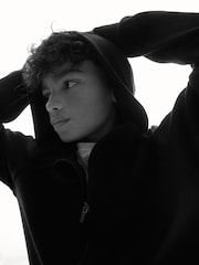 New Black Tech Sportswear Hoodie & Joggers Set (3-16yrs) - Image 5 of 10