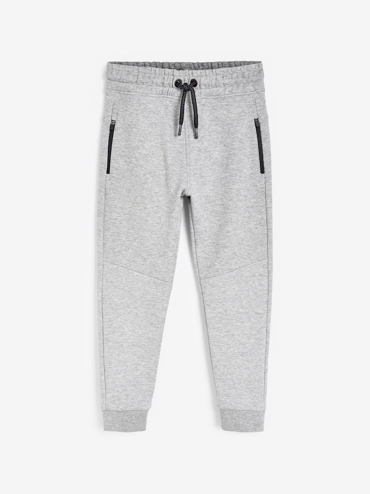Grey Marl Tech Sportswear Hoodie & Joggers Set (3-16yrs) - Image 2 of 6