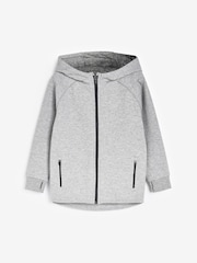 Grey Marl Tech Sportswear Hoodie & Joggers Set (3-16yrs) - Image 4 of 6