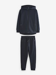New Navy Tech Sportswear Hoodie & Joggers Set (3-16yrs) - Image 7 of 9