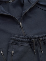 New Navy Tech Sportswear Hoodie & Joggers Set (3-16yrs) - Image 9 of 9