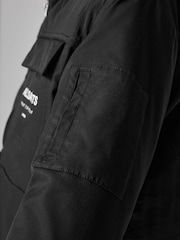 smALLSAINTS Black Underground Four Pockets Coat - Image 11 of 17