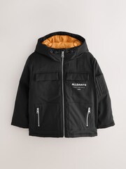 smALLSAINTS Black Underground Four Pockets Coat - Image 13 of 17