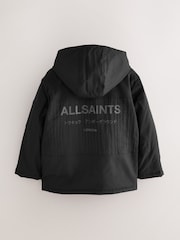 smALLSAINTS Black Underground Four Pockets Coat - Image 15 of 17