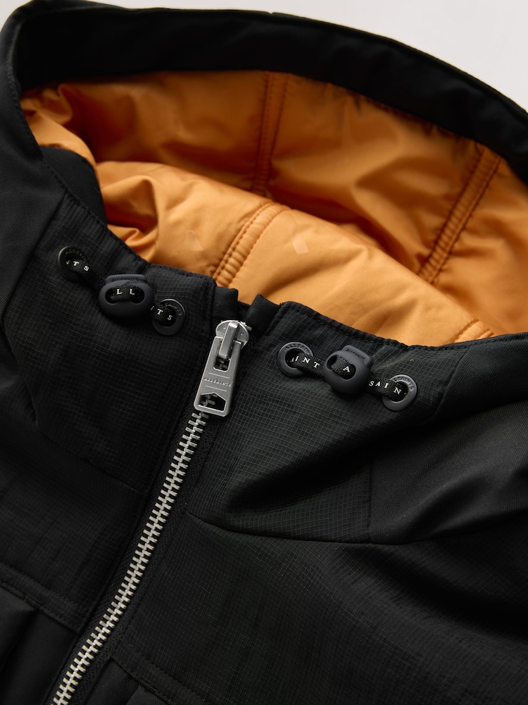 smALLSAINTS Black Underground Four Pockets Coat - Image 17 of 17 smALLSAINTS Black Underground Four Pockets Coat - Image 17 of 17