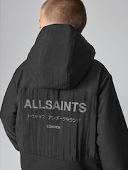 smALLSAINTS Black Underground Four Pockets Coat - Image 7 of 17
