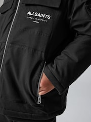 smALLSAINTS Black Underground Four Pockets Coat - Image 8 of 17