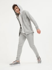 Grey Marl Tech Sportswear Zip Through Hoodie (3-16yrs) - Image 1 of 8