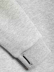 Grey Marl Tech Sportswear Zip Through Hoodie (3-16yrs) - Image 8 of 8