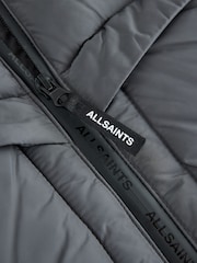 smALLSAINTS Charcoal Grey Logo Padded Coat - Image 11 of 14