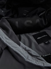 smALLSAINTS Charcoal Grey Logo Padded Coat - Image 13 of 14