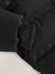 smALLSAINTS Black Short Padded Coat - Image 10 of 11