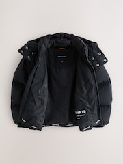 smALLSAINTS Black Underground Short Padded Coat - Image 12 of 16