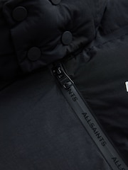 smALLSAINTS Black Underground Short Padded Coat - Image 13 of 16