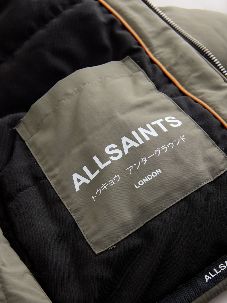 smALLSAINTS Khaki Green Underground Padded Parka - Image 16 of 16