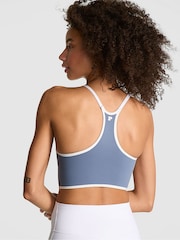 Victoria's Secret PINK Dusty Iris Blue Relay Racerback Sports Bra - Image 2 of 2