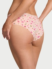 Victoria's Secret Purest Pink Floral Cheeky Knickers - Image 2 of 3