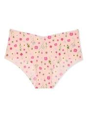 Victoria's Secret Purest Pink Floral Cheeky Knickers - Image 3 of 3