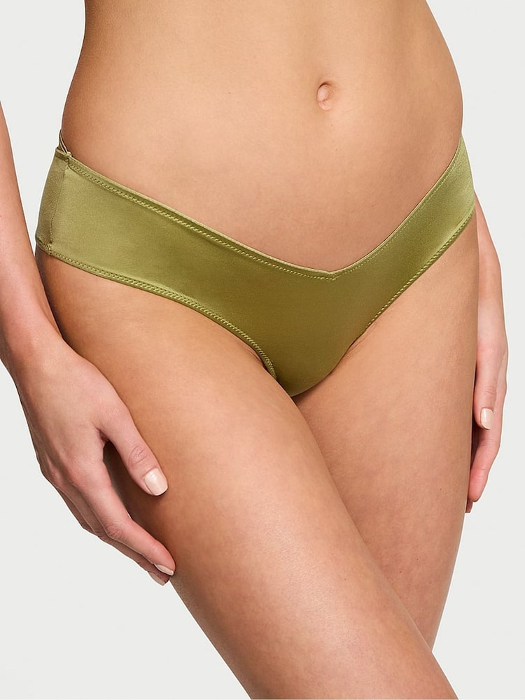 Victoria's Secret Moss Green Cheeky Knickers - Image 1 of 4