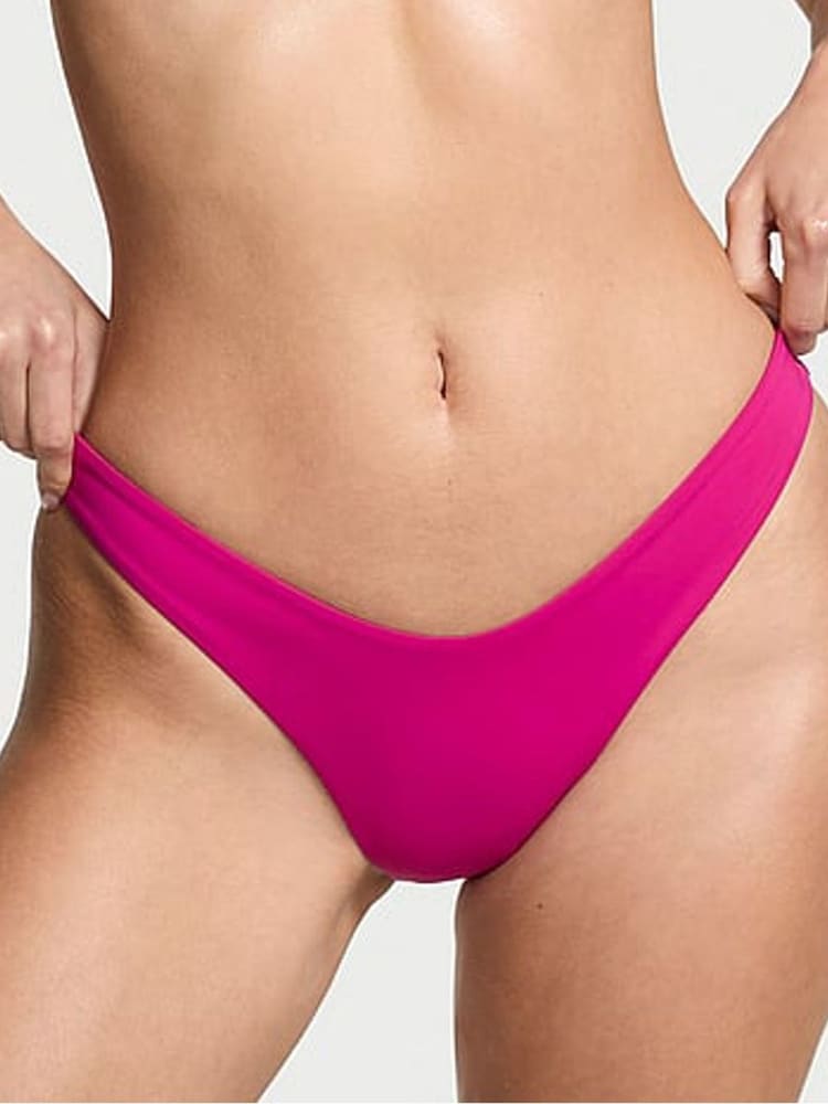 Victoria's Secret Berry Blush Pink Brazilian Bikini Bottoms - Image 1 of 4