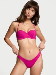 Victoria's Secret Berry Blush Pink Brazilian Bikini Bottoms - Image 3 of 4