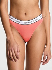 Victoria's Secret Coral Orange Thong Knickers - Image 1 of 3