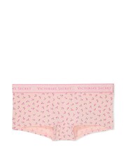Victoria's Secret Light Pink Floral Short Knickers - Image 3 of 3