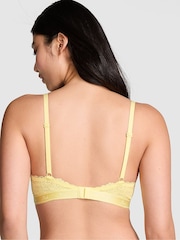 Victoria's Secret PINK Mellow Yellow Lace Lightly Lined Balcony Bra - Image 2 of 3