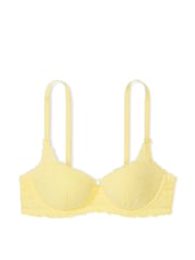 Victoria's Secret PINK Mellow Yellow Lace Lightly Lined Balcony Bra - Image 3 of 3