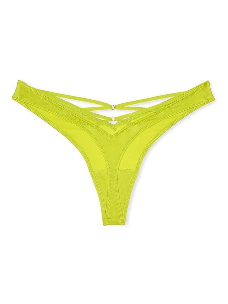 Victoria's Secret Limelight Green Thong Knickers - Image 4 of 4