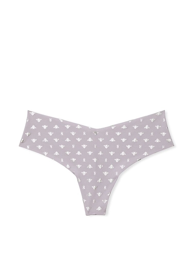 Victoria's Secret Feather Purple Bees Thong Knickers - Image 3 of 3