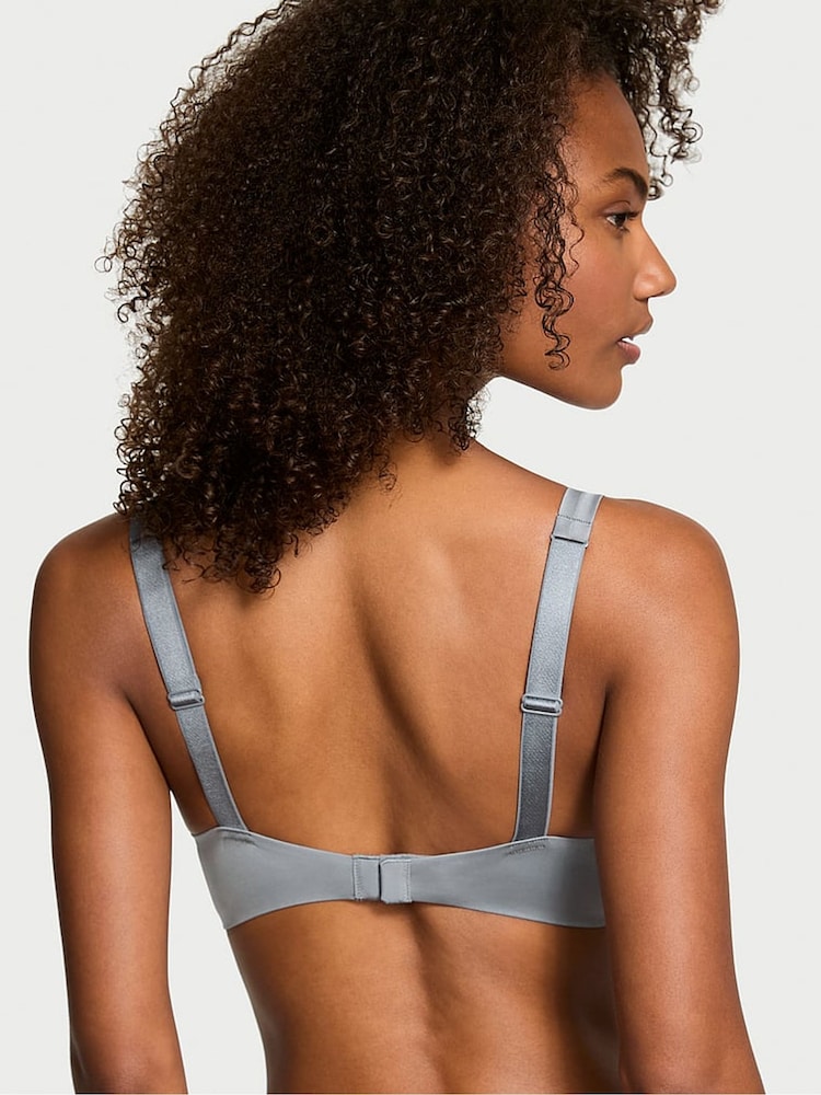 Victoria's Secret Asteroid Grey Add 2 Cups Push Up Bombshell Scattered Shine Strap Bra - Image 2 of 3
