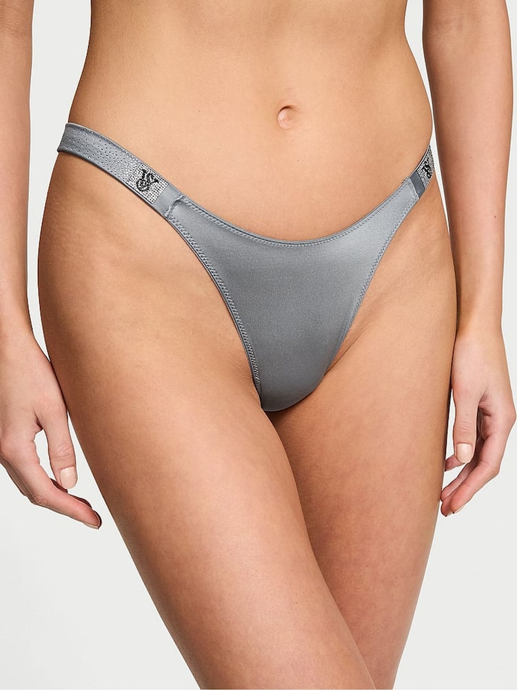Asteroid grijs - Victoria's Secret slipje met verspreide glinsterende bandjes - Image 1 of 2