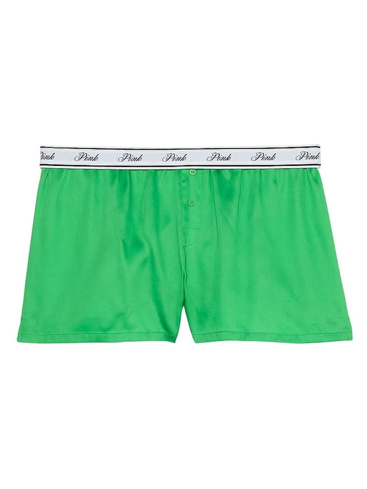 Victoria's Secret PINK Lucky Green Short Pyjama Bottoms - Image 1 of 2