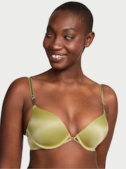 Victoria's Secret Moss Green Add 2 Cups Push Up Bombshell Bra - Image 1 of 3