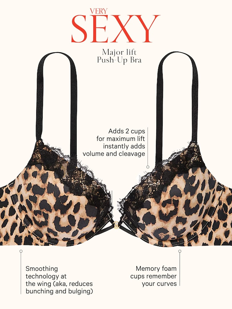 Victoria's Secret Moss Green Add 2 Cups Push Up Bombshell Bra - Image 3 of 3