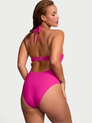 Victoria's Secret Berry Blush Pink Halter Push Up Swimsuit - Image 2 of 3