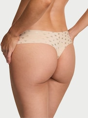 Victoria's Secret Marzipan Nude Bees Thong Knickers - Image 2 of 3