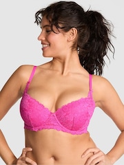 Roze Gossip - Victoria's Secret PINK - Balconette-push-upbeha met kant - Image 1 of 4