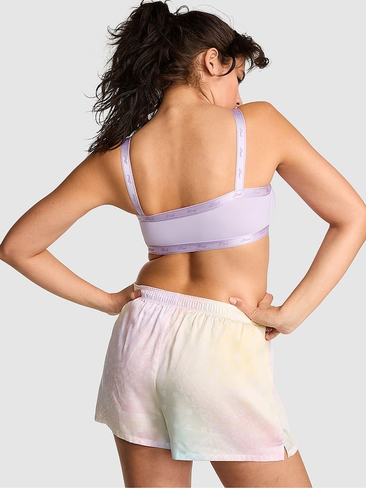 Victoria's Secret PINK Pink Multi Bandana Short Pyjama Bottoms - Image 2 of 3