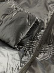 smALLSAINTS Khaki Green Waisted Short Padded Coat - Image 13 of 14