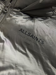 smALLSAINTS Khaki Green Waisted Short Padded Coat - Image 14 of 14