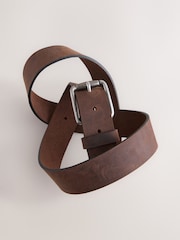 Brown Casual Leather Belt - Image 3 of 4