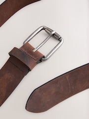 Brown Casual Leather Belt - Image 4 of 4