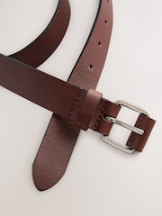 Brown Casual Leather Belt - Image 3 of 3
