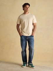 Rugby Club Cream Crew Neck Cotton T-Shirt - Image 3 of 7