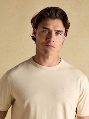 Rugby Club Cream Crew Neck Cotton T-Shirt - Image 4 of 7