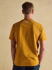Amarillo - Rugby Club Crew Neck Cotton T-Shirt - Imagen 2 de 8
