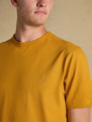 Amarillo - Rugby Club Crew Neck Cotton T-Shirt - Imagen 4 de 8